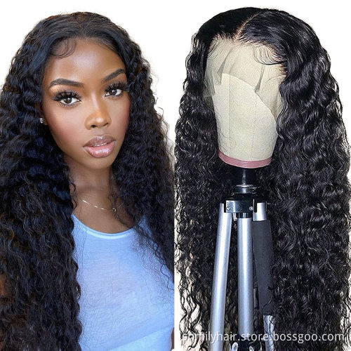 Mink Straight Brazilian Human Hair Lace Front Wig Remy HD Lace Wigs Natural Human Hair Wigs For Black Women